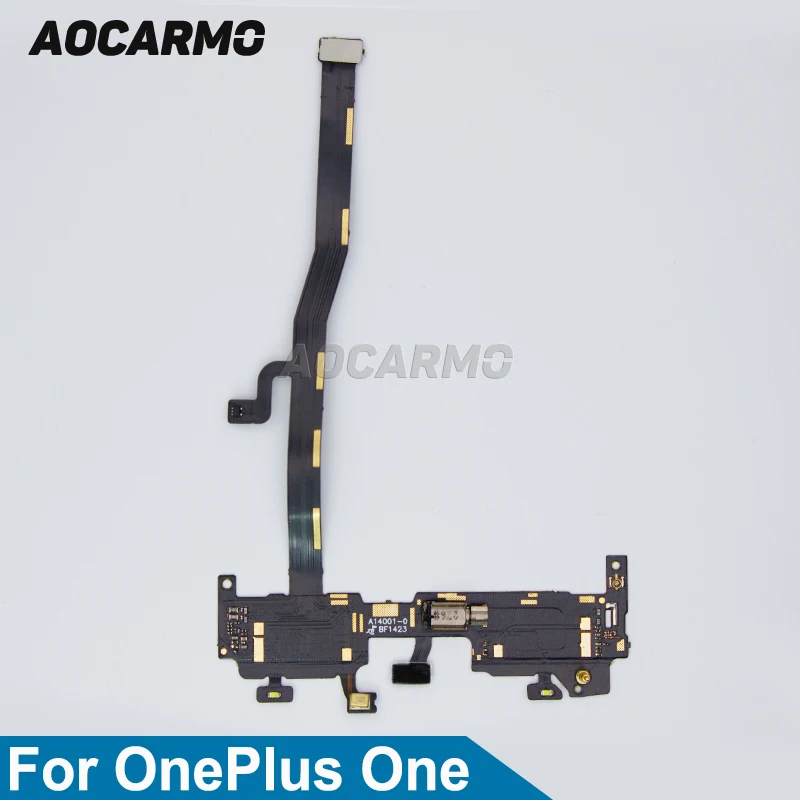 Aocarmo Vibrator Microphone Flex Cable For Oneplus One A0001