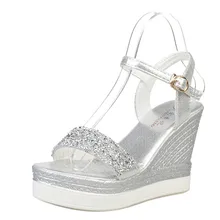 silver wedges online