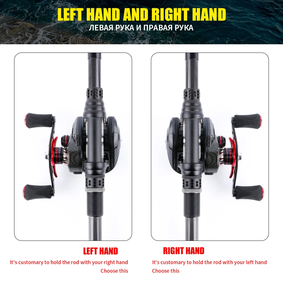 Carretel de Arremesso de Alta Carretel de Pesca Equipamento de Pesca Angryfish Velocidade Fundição Longa 221g Max Arraste Power 8 kg Carpa Dropshipping 6.3: 1 20 Angryfish carretel de arremesso de alta velocidade