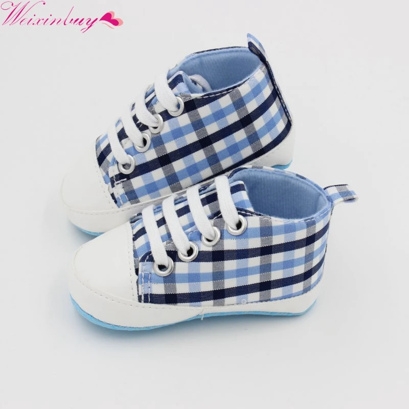 

Infants Boy Girl Anti-Slip Shoes Prewalkers Slip-On Walk Shoes First Walkers