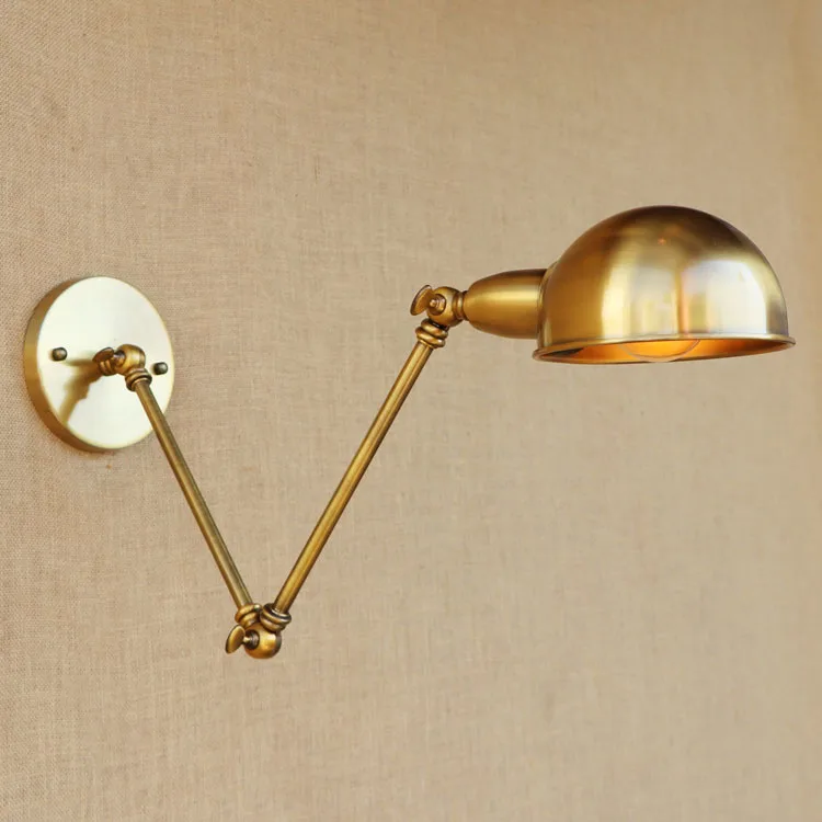 

Adjustable Swing Long Arm Wall Light Vintage Home Lighting Loft Industrial Wall Lamp Led Wall Sconce Lampen Appliqued Murales