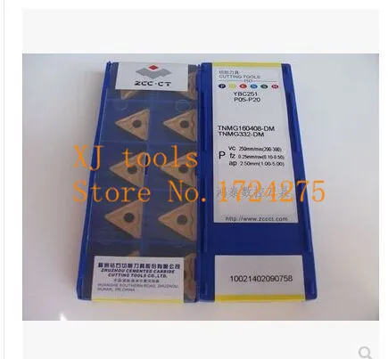 Бесплатная доставка 10 шт. TNMG160408 DM YBC251 цементированный карбидный резак токарные