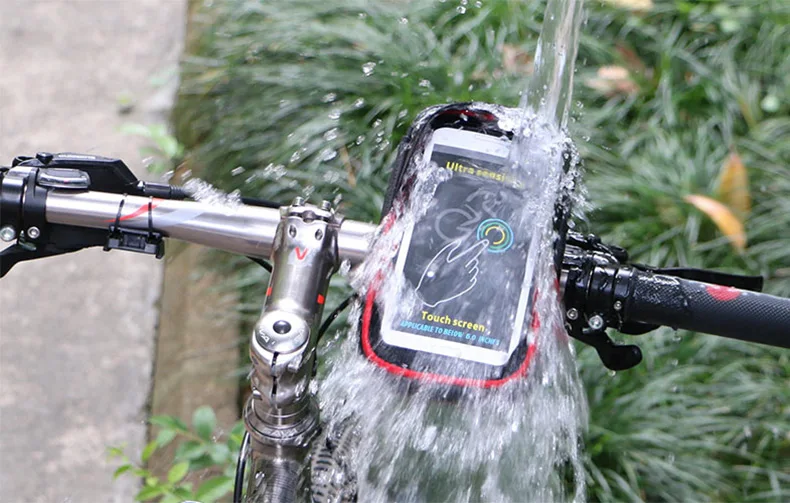 Держатель для телефона, универсальный держатель для велосипеда, мотоцикла, подставка для мобильного телефона, водонепроницаемая сумка для iphone X 8, S8, S9, gps, держатель для велосипеда, сумка на руль