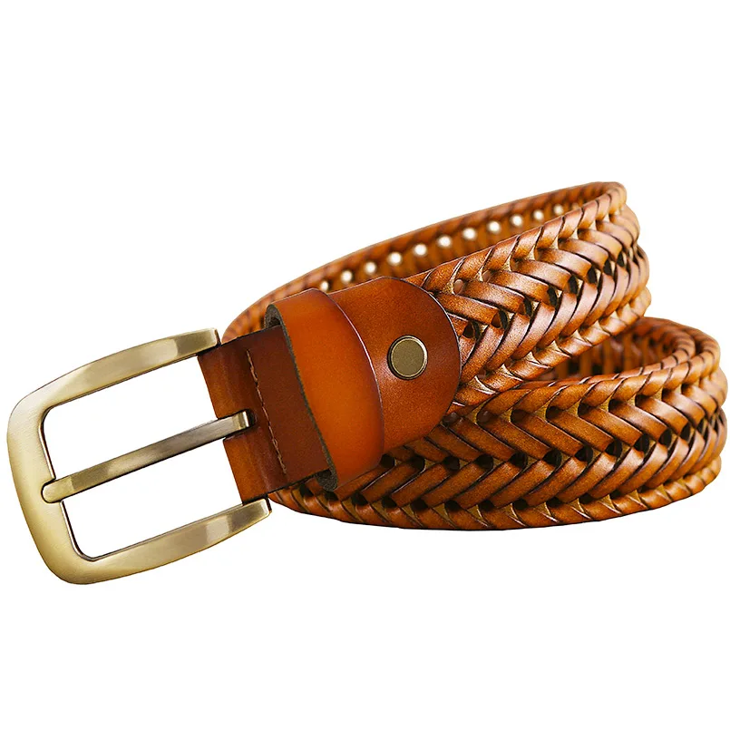 Plated Leather Belt 10