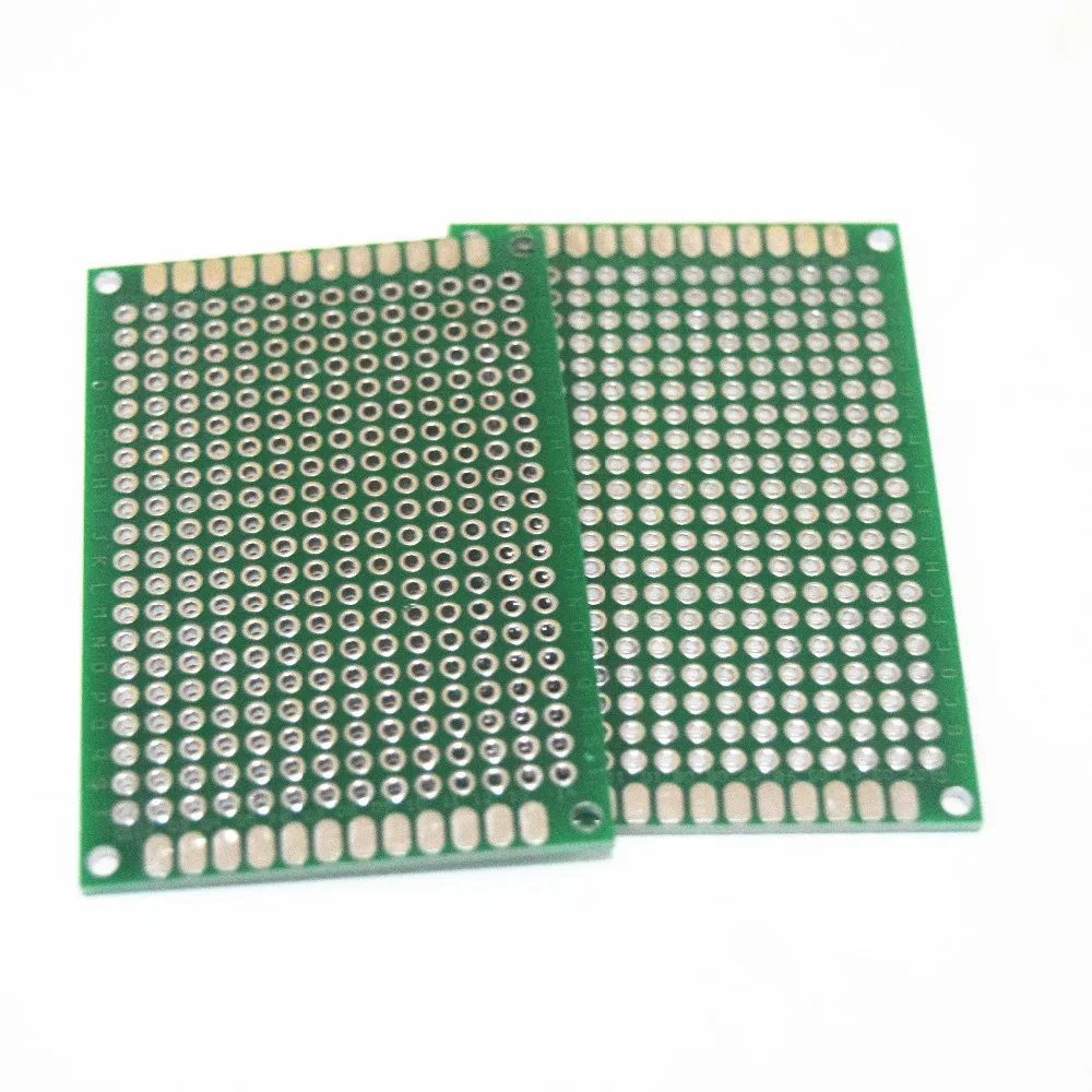 

free shipping 5pcs 4x6cm Double Side Prototype PCB Universal Printed Circuit Board