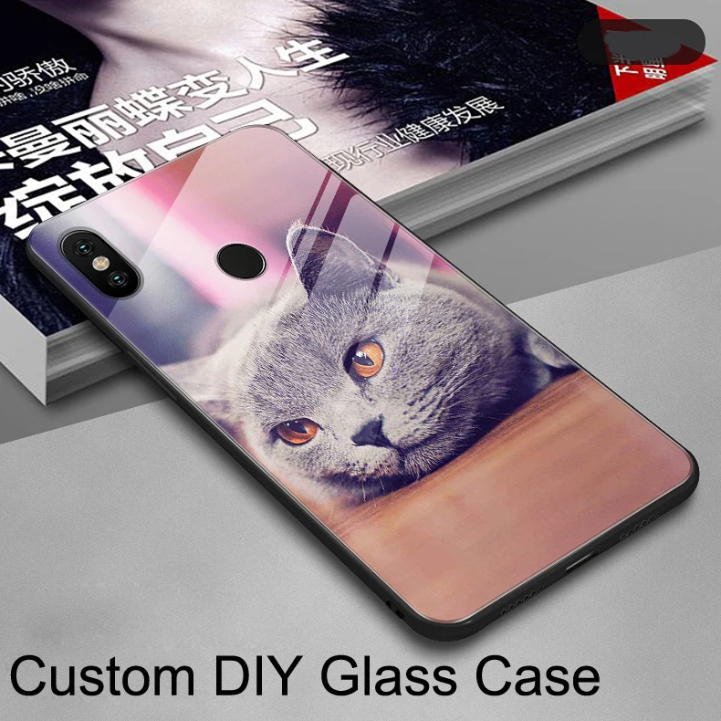 

Custom made Design Photo Name DIY Case for Xiaomi Mi 8 9 SE Pocophone F1 Mi A1 A2 Lite Case Tempered Glass Cover Phone Cases