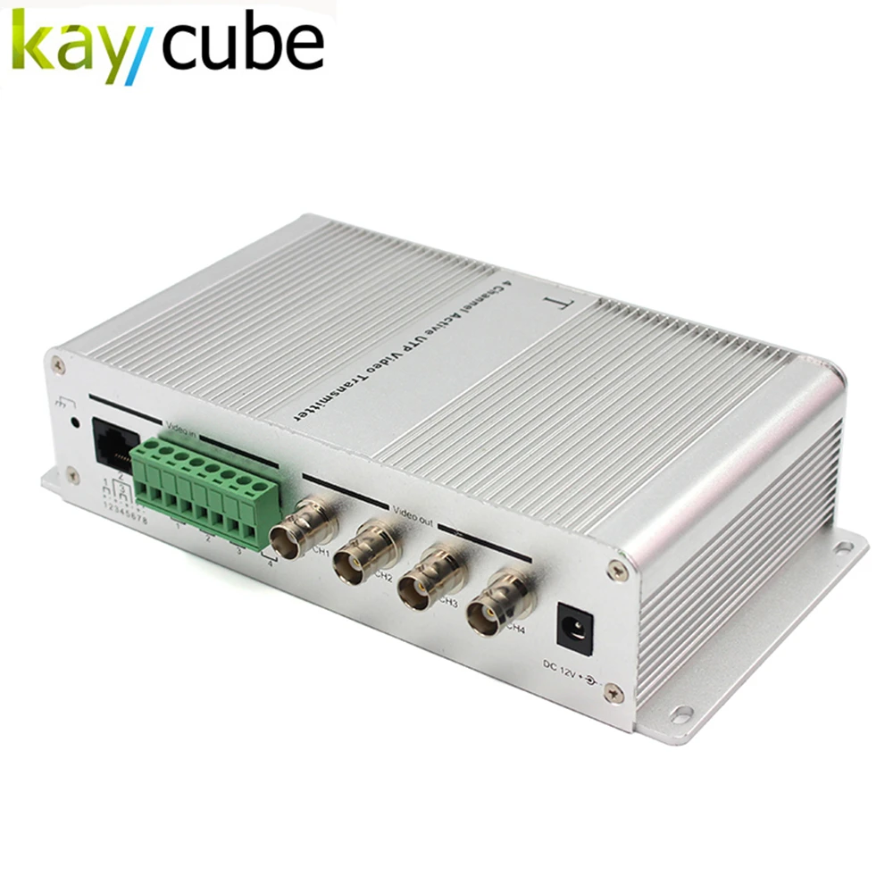 Multi Channel 4ch Active Video Transmitter Utp Balun Up To 2400m Long Distances Free Shipping Balun Balun Utpbalun Video Aliexpress