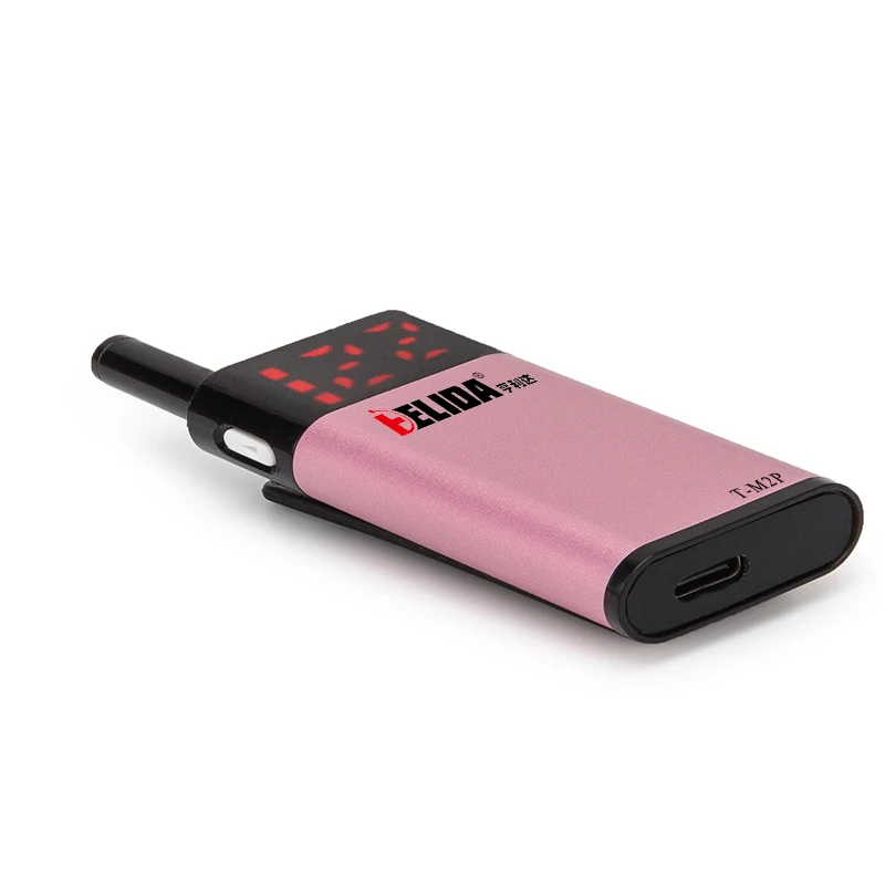 mini walkie talkie HENGLIDA T-M2P 25 channel walkie-talkie radio frequency Transceiver 400-520mhz two way radio