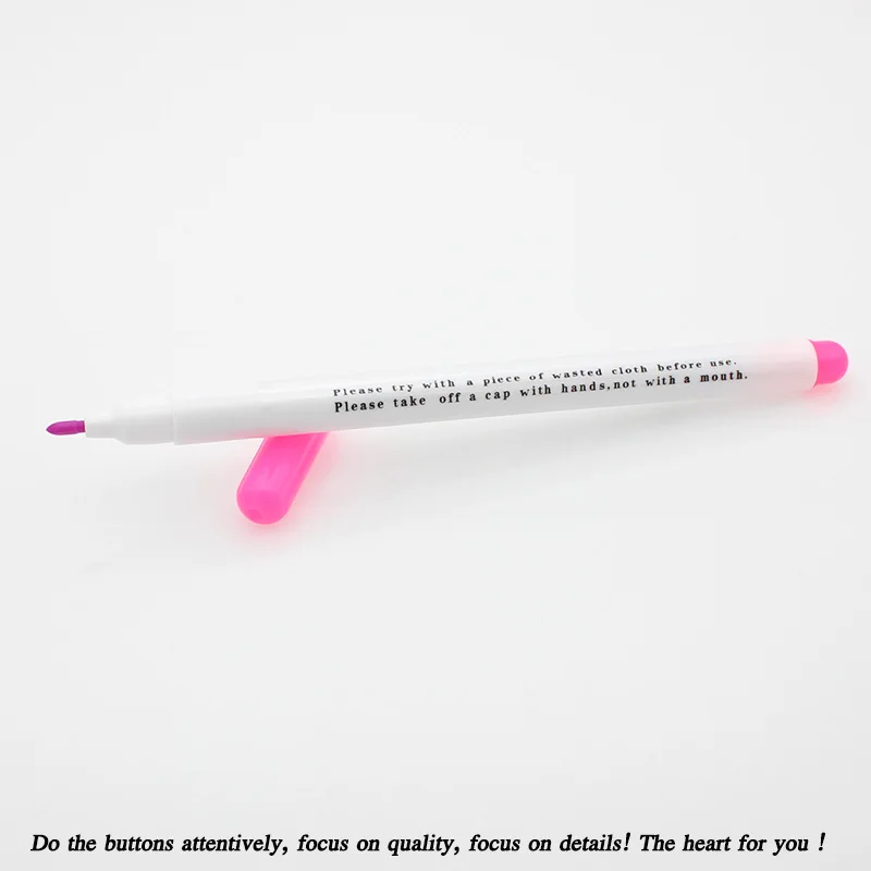 3 шт./компл. стежка маркеры растворимого крест стежка воды стирающиеся ручки втулка чернила ткань маркировка Ручка DIY Рукоделие швейные инструменты, нержавеющая сталь - Цвет: 3pcs Pink