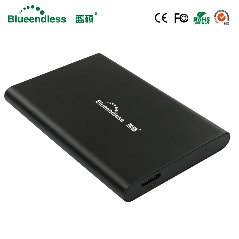 New External hard drive 250G/320G/500G/750G/1TB/2TB Sata to usb 3.0 high speed hdd usb enclosure case hd externo metal hard disk