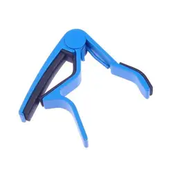 Оптовая продажа 5X синяя Гитара Capo Trigger K-style Quick-Change ключ акустическая электрическая Народная