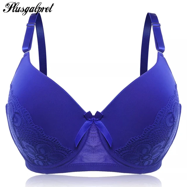 Plusgalpret DDD F DDDD G Cup Plus Size Bra Top Women Underwear Floral