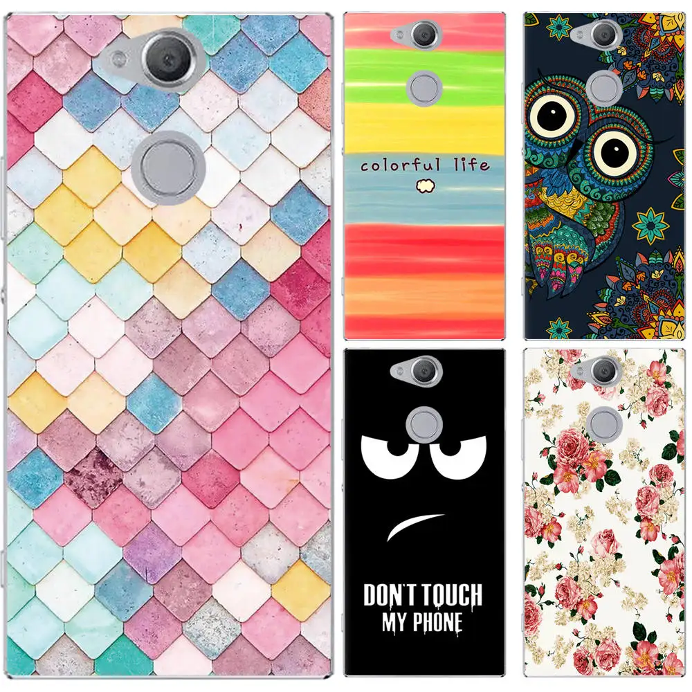 

New Arrival Phone Case For Sony Xperia XA2 5.2-inch /XA 2 Ultra 6-inch Fashion Design Art Painted TPU Soft Case Silicone Cover