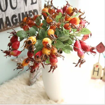 

Pomegranate berries simulate the froth of the month and decorate wedding flowers Free Shipping