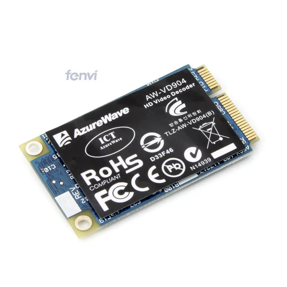 

Broadcom BCM70012 BCM970012 BCM70010 Crystal HD Video Decoder AW-VD904 AZUREWAVE Mini PCI-E Card FREE SHIPPING