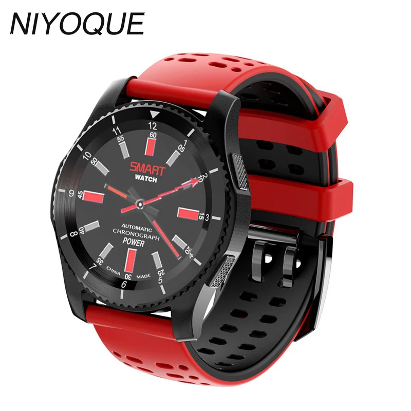 

NIYOQUE GS8 Bluetooth Smart Watch Sport Wristwatch With Heart Rate Monitor Pedometer Support SIM Card For iOS Android Phone