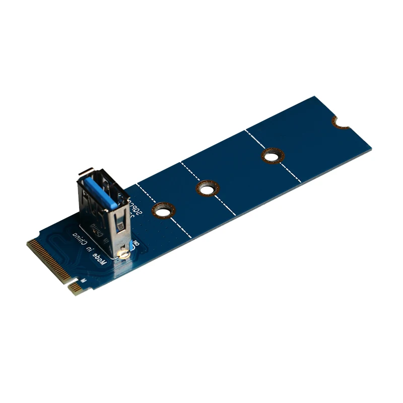 M.2 NGFF PCI-E X16 слот USB 3,0 передачи Riser Card VGA расширения адаптер удлинитель для графическая карта для BTC шахтер горнодобывающей