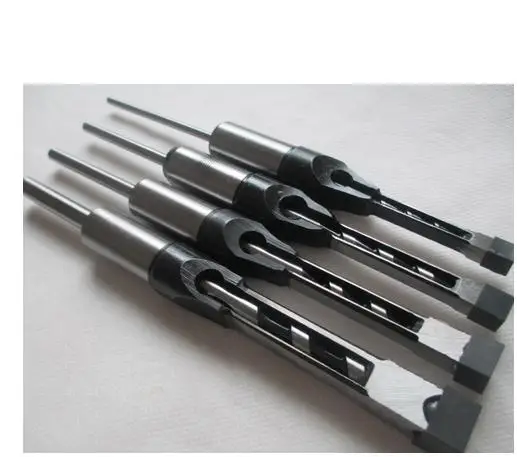 Woodstock Mortising Chisel Set 1/4-to-1/2-Inch 4-Piece bits Drill Square Holes |