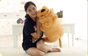 

small Plush dog toy lovely bulldog dog cute stuff doll birthday children gift about 50cm