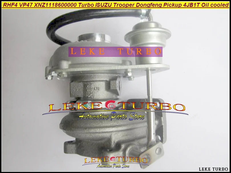 Турбокомпрессор RHF4 VP47 XNZ1118600000 для двигателя ISUZU Trooper Dongfeng Pickup 4JB1T с воздушным