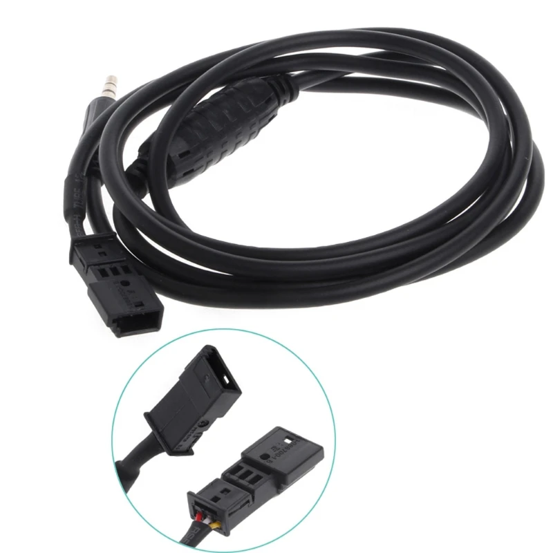 OOTDTY 3 Pin 3,5 мм AUX адаптер Радио Интерфейсный кабель для BMW BM54 E39 E46 E53 X5