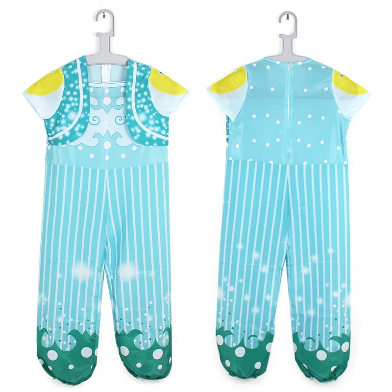 Мерцание и блеск Косплей предусмотрена мерцающее Платье Up набор предварительно школьный костюм комплект для девочек мерцание и блеск