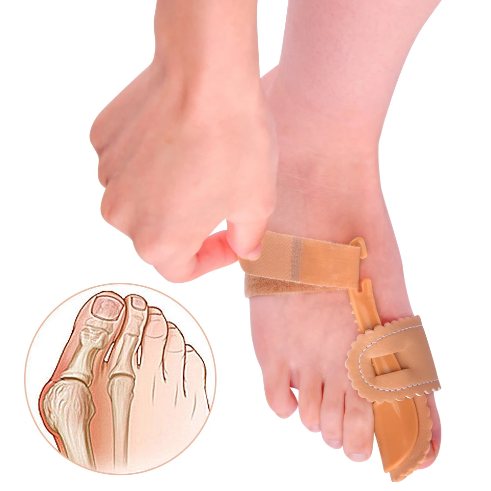 Ортопедический корректор Bunion прибор Hallux вальгус палец ноги коррекция педикюра Уход за ногами ноги большого пальца ежедневная Ортопедия большой кости J3