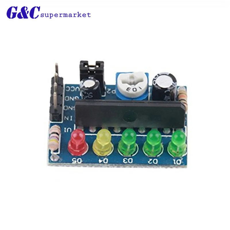 KA2284 Power Battery Level Indicator Pro Audio Level Indicating Module 5 LED Controller AC DC Signal Pcb Board 3.5V-12V
