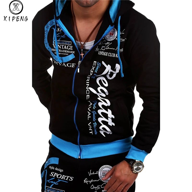 

New Hoodies Men 2019 Fashion Hoodies Brand Men Printing Sweatshirt Male Zipper Hoody Hip Hop Autumn Winter Hoodie Mens Pullover