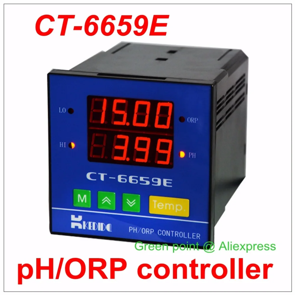 Промышленный контроллер ORP CT6659E измеритель PH линейный TDS настольный передатчик