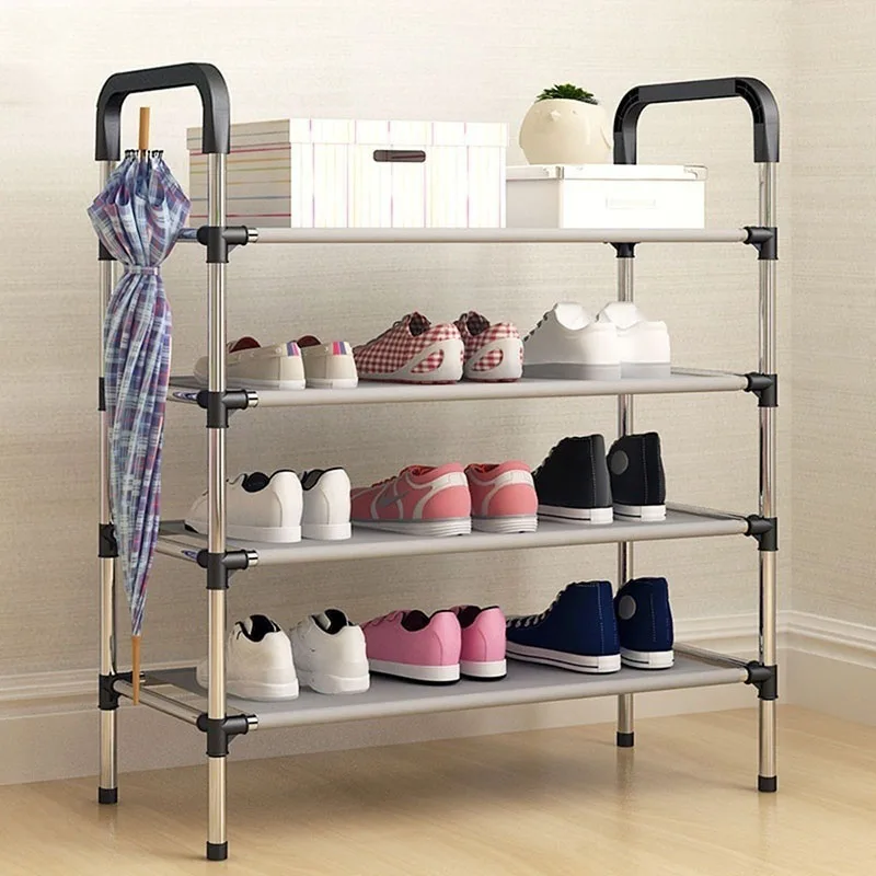 Storage Shoe Rack Hallway Cabinet Organizer Holder 3/4/5 Layers Assemble Shoes Shelf Home Living Room Furniture Shoe Racks Storage Shoe Rack Hallway Cabinet Organizer Holder 3/4/5 Layers Assemble Shoes Shelf Home Living Room Furniture Shoe Racks