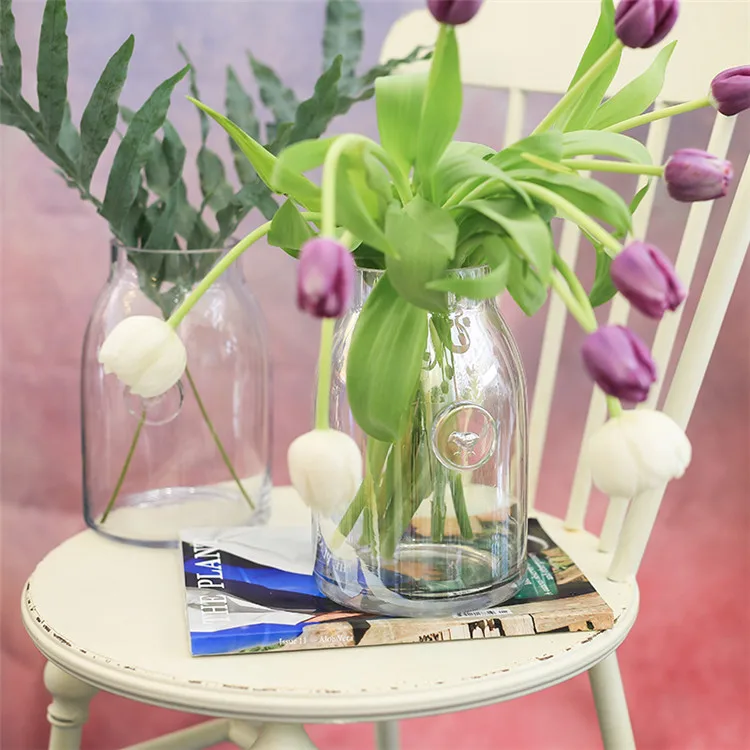 Современное прозрачное стекло с красивая ваза гидропоники цветок ваза для цветов DIY Свадебная вечеринка Декор домашние декоративные предметы