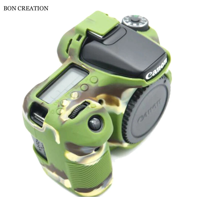 

BON CREATION Nice Protective Silicone Camera Case Bag for Canon EOS 60D Soft Rubber Camera Bag Case for DSLR Canon 60D Camera