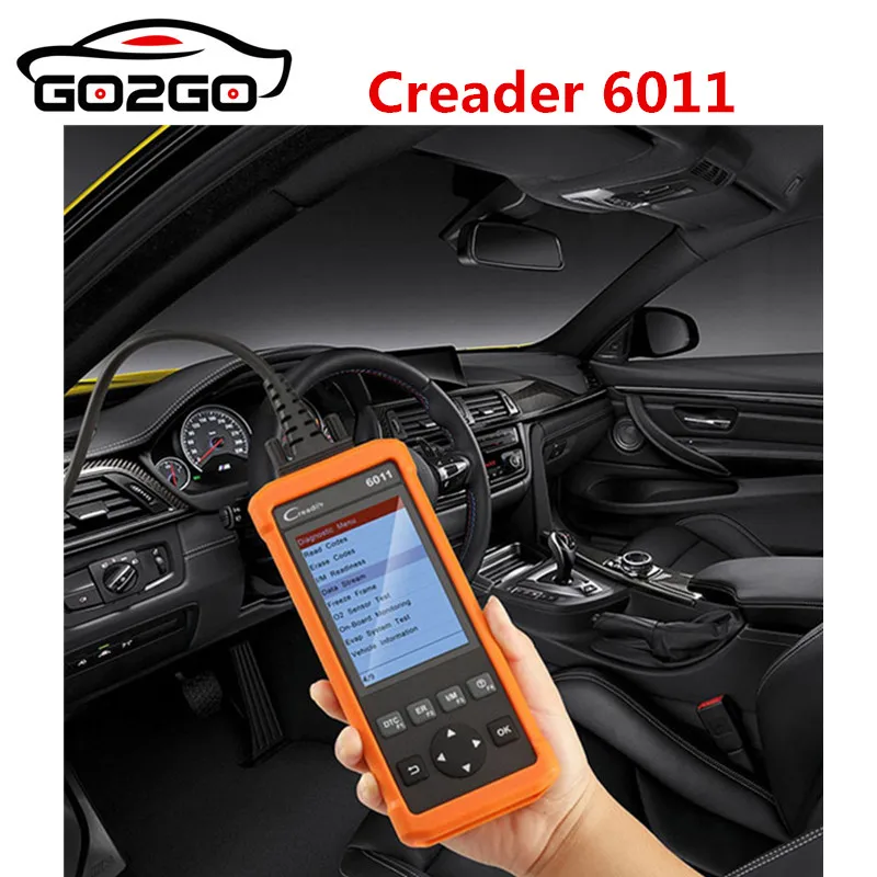 

Launch obd2 full functions Creader 6011 car/auto OBD 2 diagnostic smart code scanner tool with PC online printing & free update