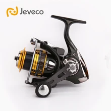 Jeveco рыболовные снасти воин Рыболовная катушка, катушка из углеродного волокна с ручкой и корпусом, 10+ 1BB катушка для рыбалки, 1000 3000 чрезвычайно светильник