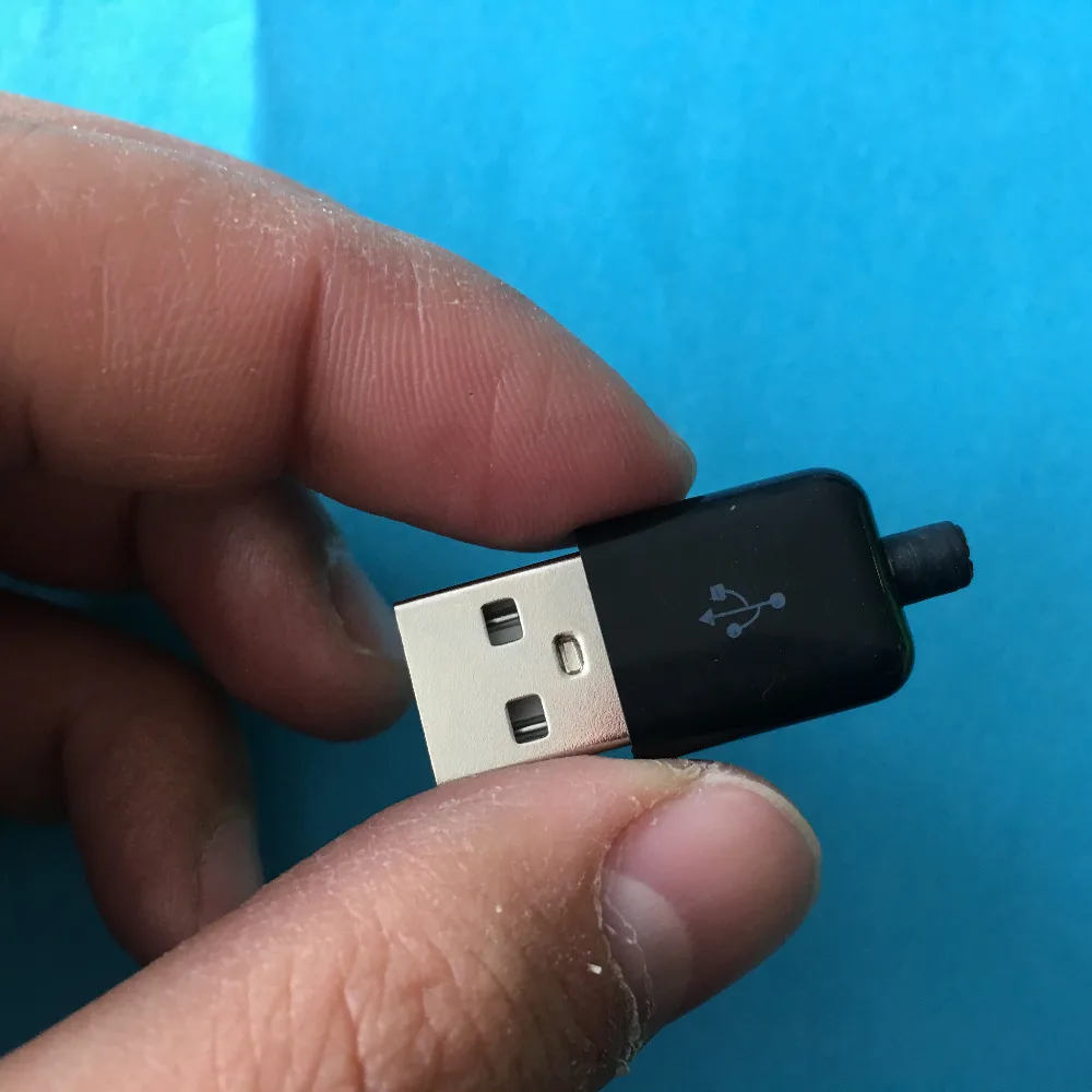 10 шт./упак. YT2154Y USB2.0 мужской разъем белый/черный выбрать сварки данных OTG линии Интерфейс DIY кабель для передачи данных Применение