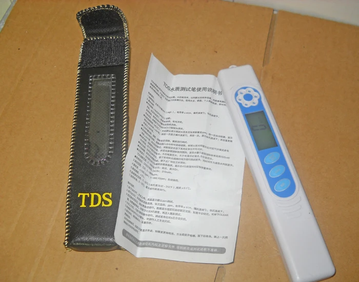 Tds detector pen testing instrument soften water detector conductivity