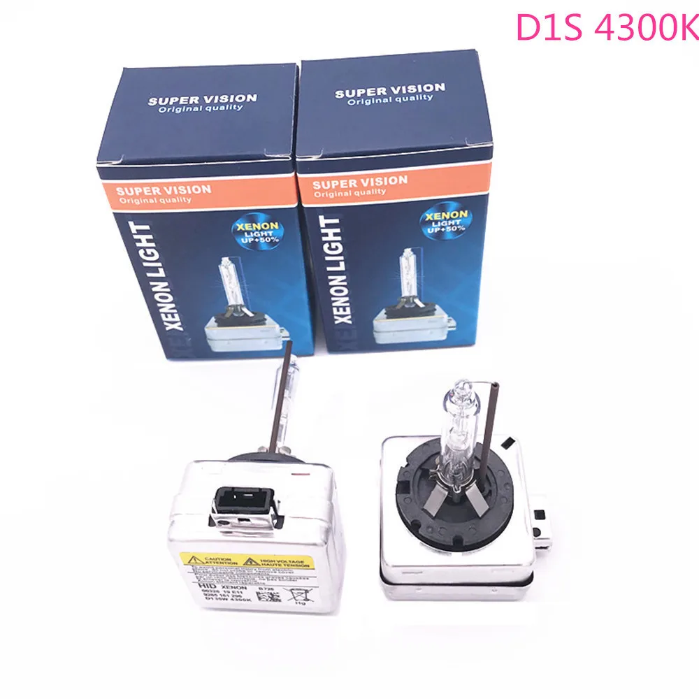 2X 12V 35W D1S 4300K 6000K HID xenon headlight bulb for Volvo XC60 2008