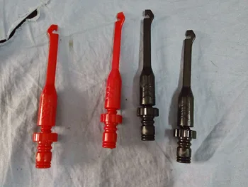

4pcs/lot Insulation Pierce Test Clip MST-08-Clip Cable (2pcs black, 2pcs red)