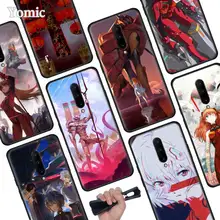 Neon Genesis Evangelion Black Soft Case for Oneplus 7 Pro 7 6T 6 Silicone TPU Phone Cases Cover Coque Shell