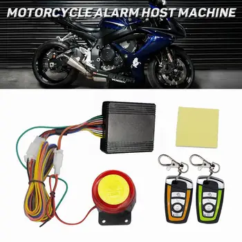 

Motorcycle Burglar Alarm System Anti Theft Security Alarm Protection Remote Control Universal Scooter Motor Bike Intelligent Set