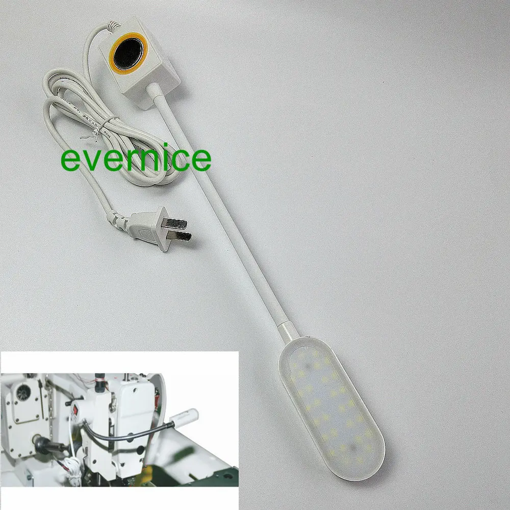 110 V-220 V 30-Led Регулируемая яркость Магнитная Базовая световая лампа швейная машина