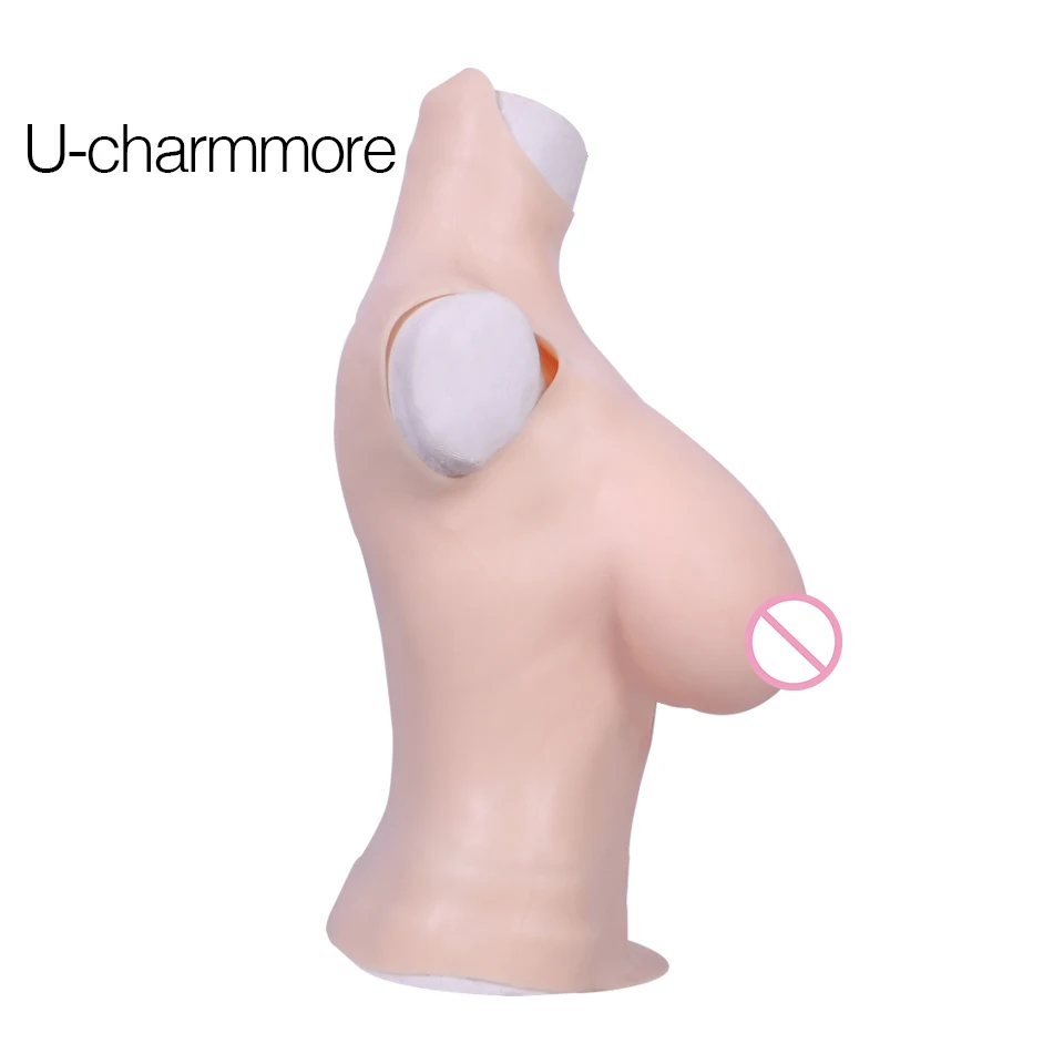 U CHARMMORE силиконовые формы груди для Crossdressers искусственные Реалистичные G cup