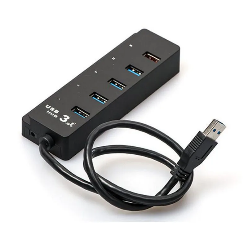 The new 3.0 with a fast charge USB 4 port 5 port HUB with a separate