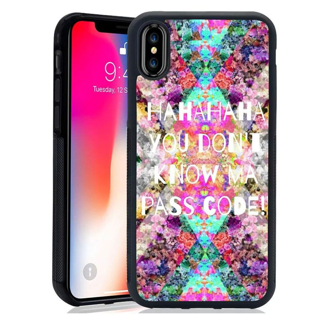 luxury tpu+Tempered Mirror case For iPhone XS Max XR 8 7 7Plus 6 6S 8plus 5se Do Not dont Touch My Phone Couple cover |
