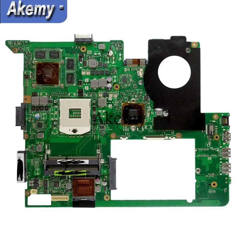 Akemy N76VZ материнская плата для ноутбука For Asus N76VM N76VJ N76V протестированная