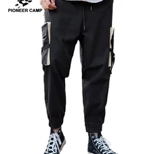 Пионерский лагерь, карманы, брюки карго, мужские Лоскутные повседневные штаны для бега, модные тактические Харадзюку уличные мужские брюки AXX907121