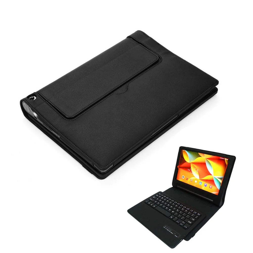 

Bluetooth Keyboard Protective PU Leather Cover Case for Lenovo Yoga3 10.1 YT3-X50F QJY99