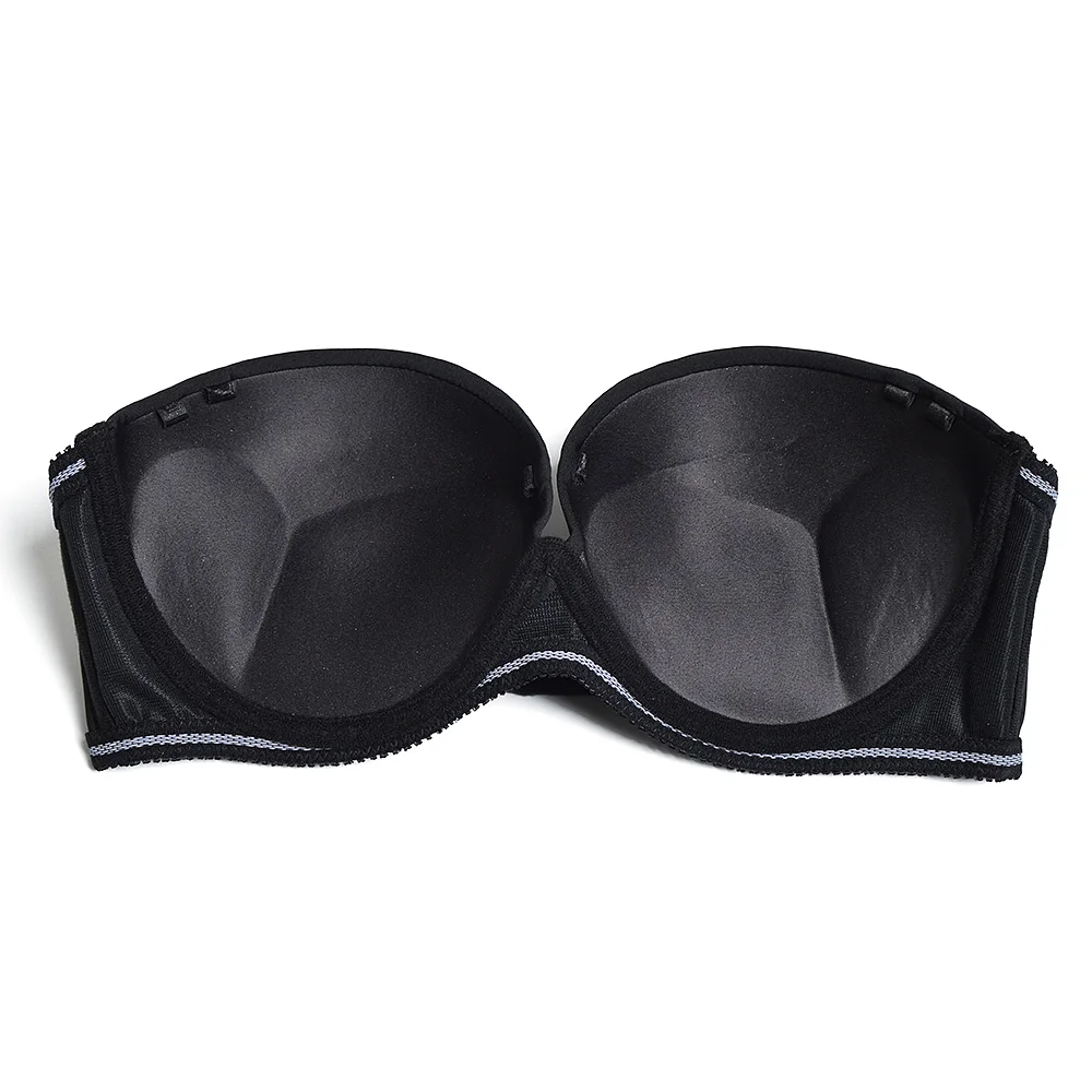 New Women Sexy Wedding Multiway Super Padded Push Up Bra Strapless Halter  Bras Size 32 34 36 38 40 42 A B C D E Dropshipping