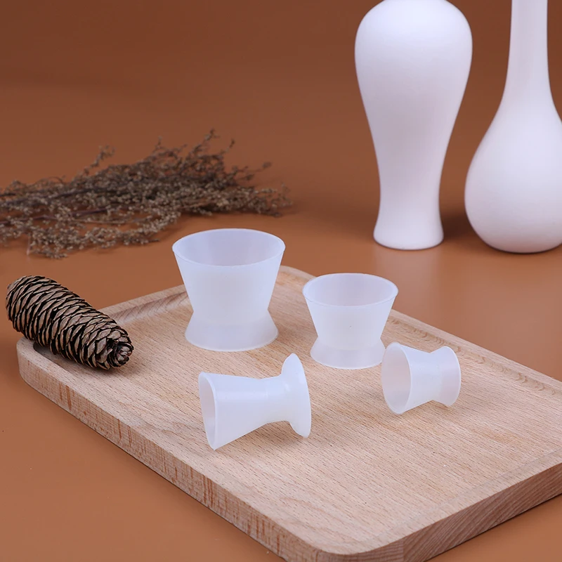 4pcs/set Dental Lab Silicone Mixing Cup Dentist Dental Medical
